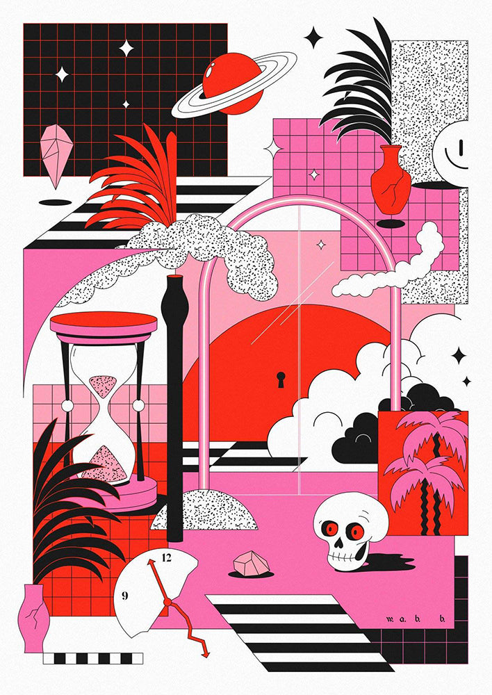 Artprint // Clueso - Neuanfang ; We Are Büro Büro