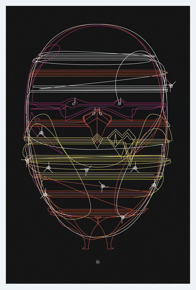 Artprint // Clueso - Wenn du liebst ; Nils Kasike