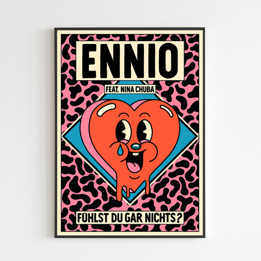 Signierter Artprint // Ennio - Fühlst du gar nichts ; Yeye Weller