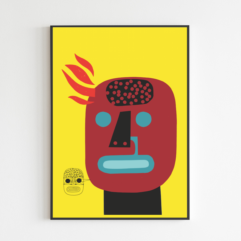 Artprint // Clueso - Anderssein ; David Shillinglaw