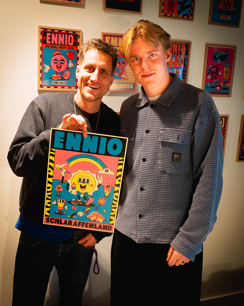 Artprint // Ennio - Schlaraffenland ; Yeye Weller