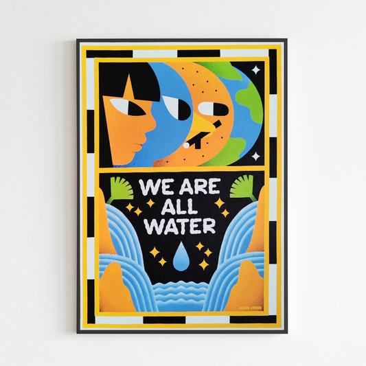 Artprint // Jannik Stegen - We Are All Water