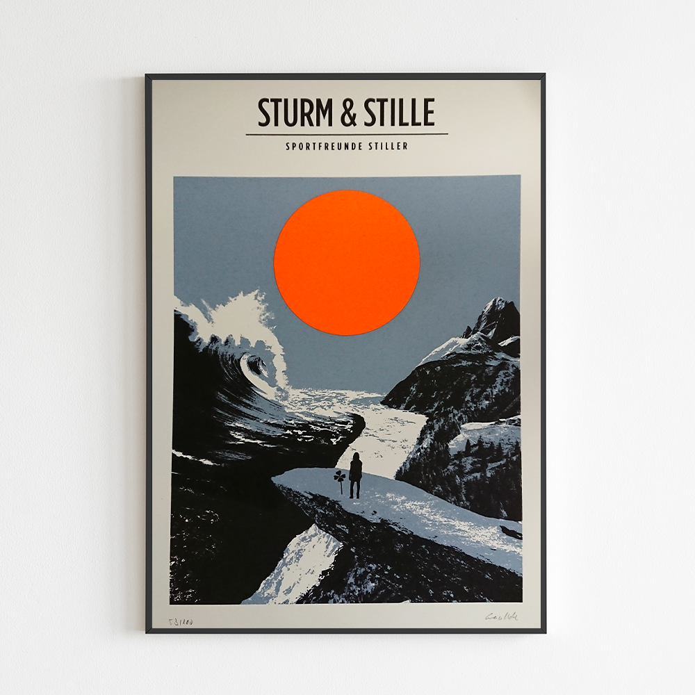 Artprint // Sportfreunde Stiller - Sturm & Stille ; Grace Helly