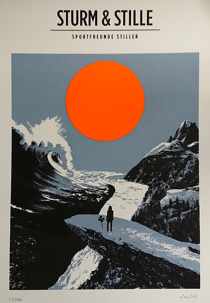 Artprint // Sportfreunde Stiller - Sturm & Stille ; Grace Helly