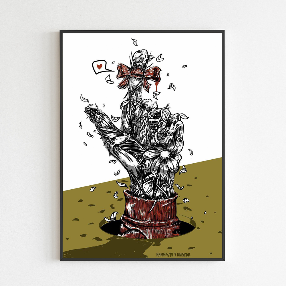 Artprint // Clueso - Erinnerungen ; Rips1