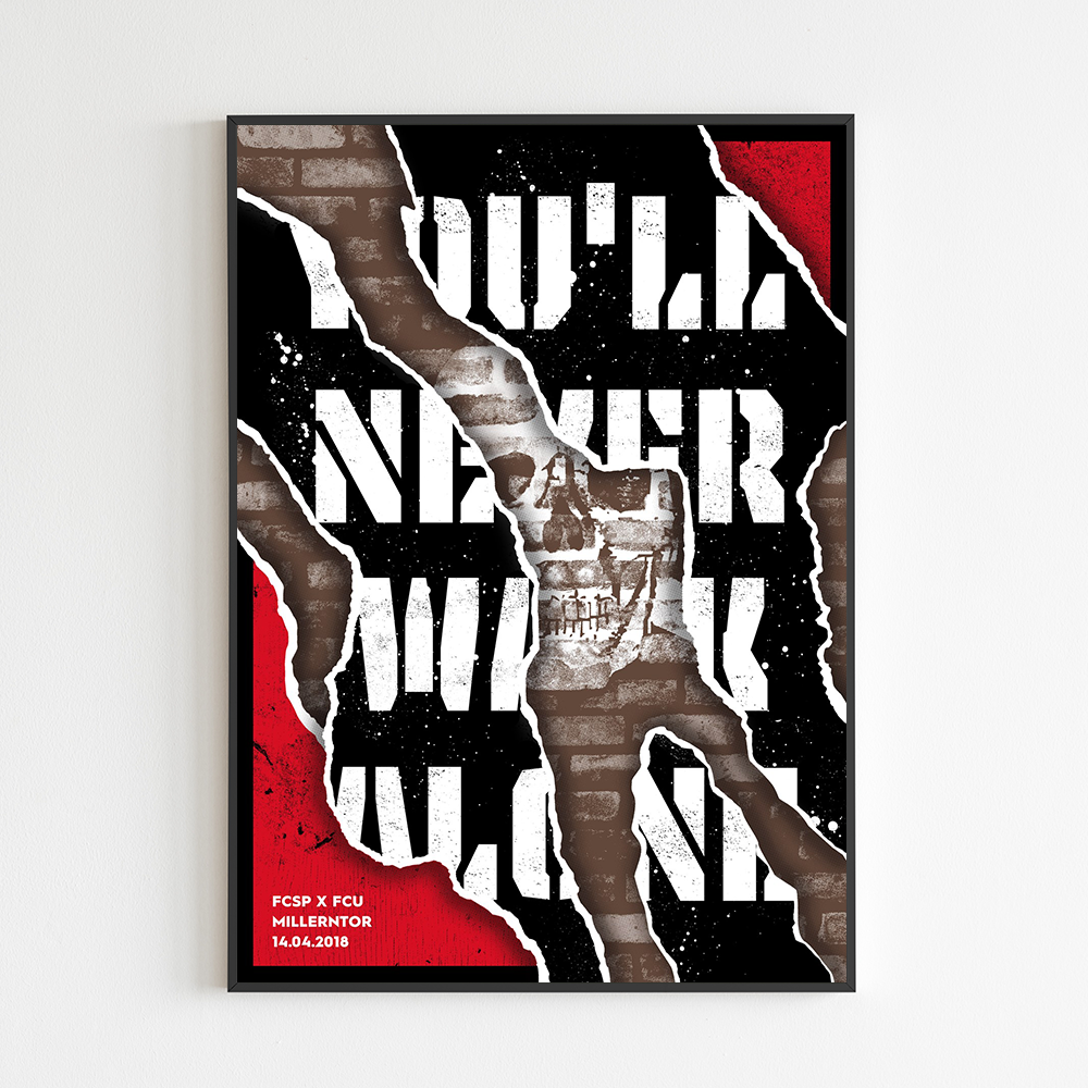 Heimspielprint FC St. Pauli vs. 1. FC Union Berlin // 14.04.2018