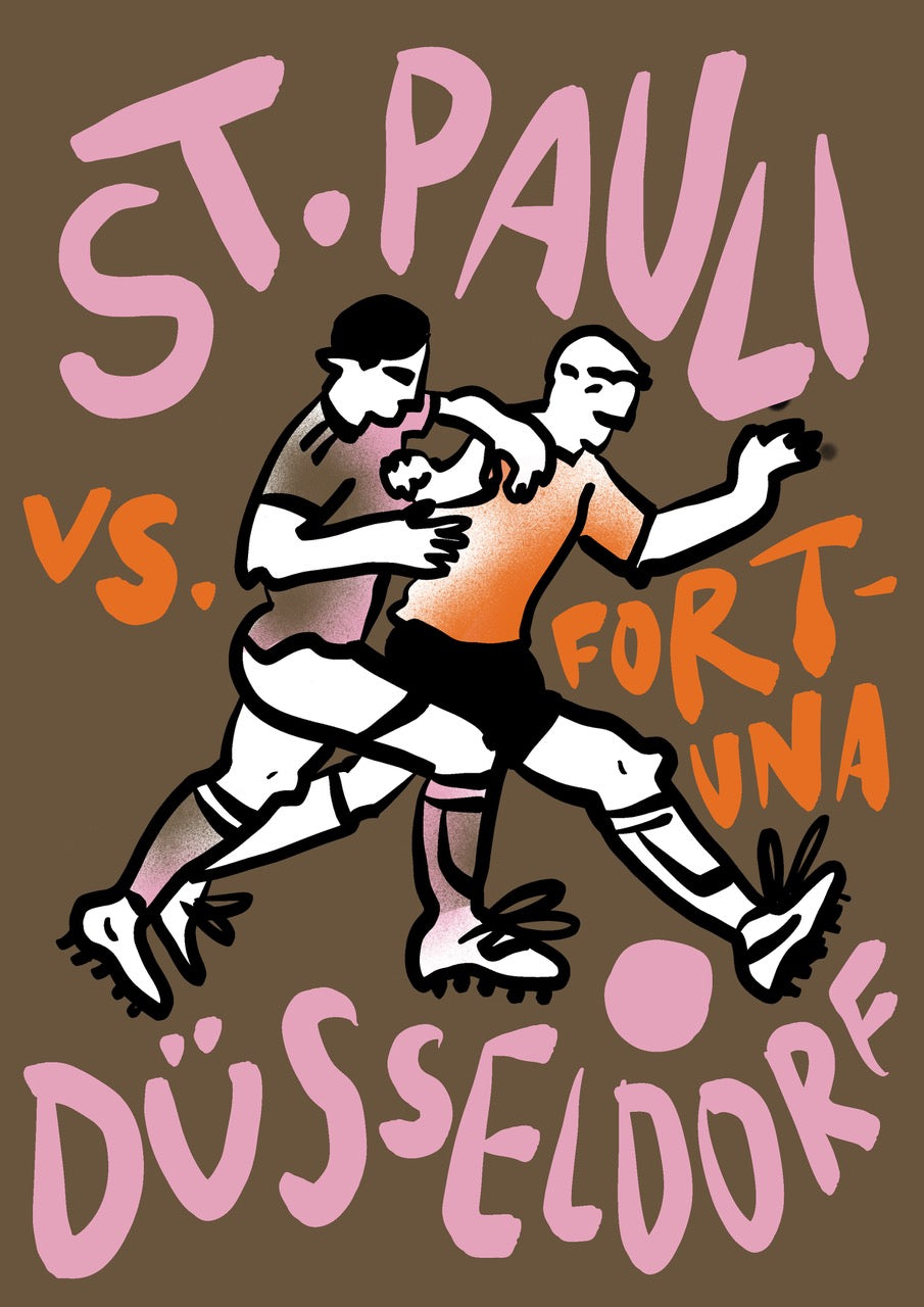 Heimspielprint FC St. Pauli vs. Fortuna Düsseldorf 1895 // 15.05.2022