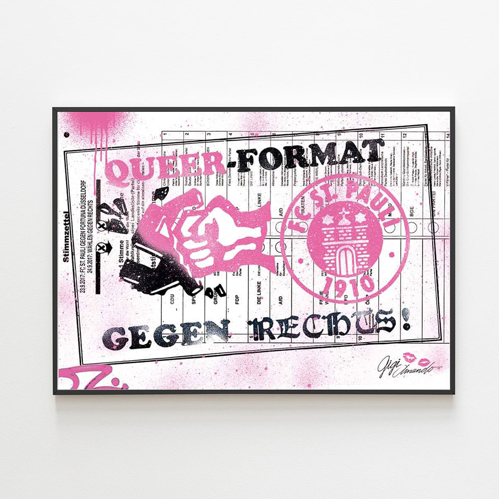 Heimspielprint FC St. Pauli vs. Fortuna Düsseldorf 1895 // 23.09.2017