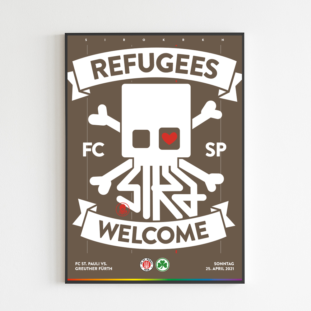 Heimspielprint FC St. Pauli vs. SpVgg Greuther Fürth // 25.04.2021