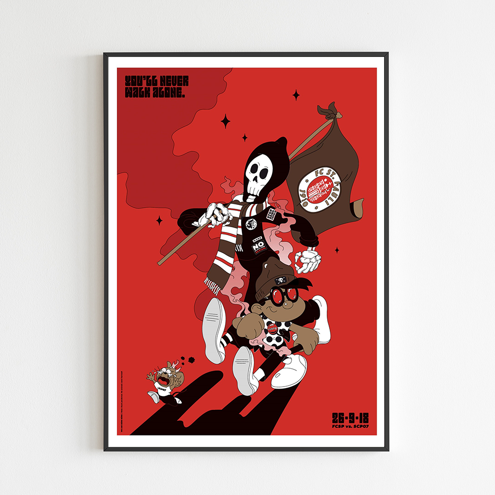 Heimspielprint FC St. Pauli vs. SC Paderborn 07 // 26.09.2018