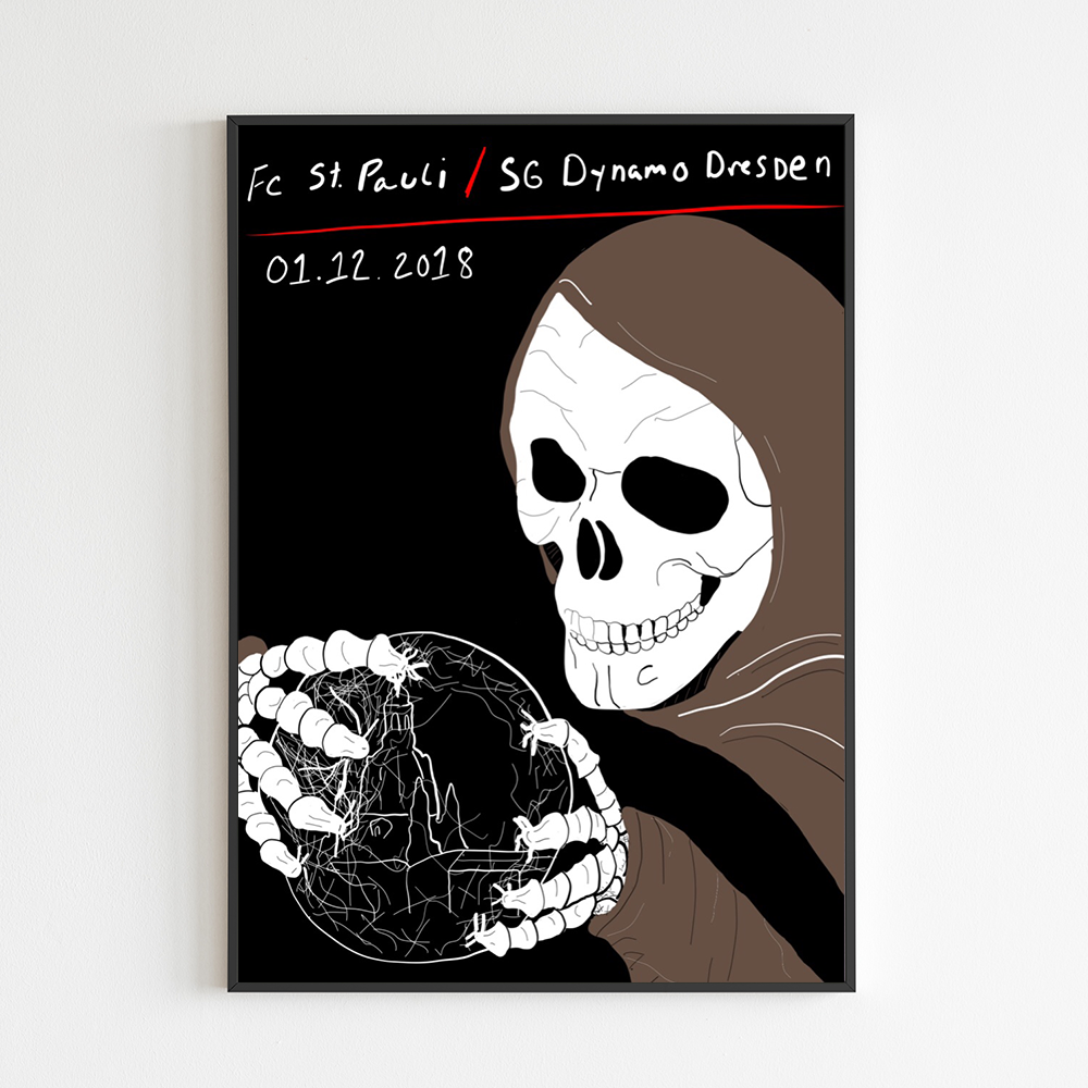 Heimspielprint FC St. Pauli vs. SG Dynamo Dresden // 01.12.2018