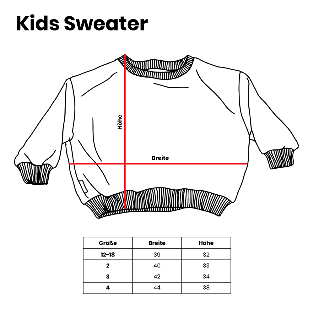 Sweater Kids "MoAR x VcA" Weiss (kleiner Octopus)