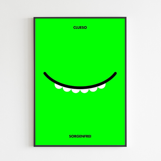 Artprint // Clueso - Sorgenfrei ; Rocket & Wink