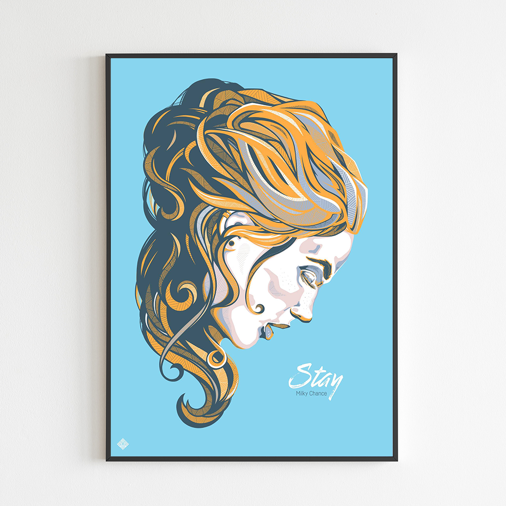 Artprint // Milky Chance - Stay ; Andreas Preis